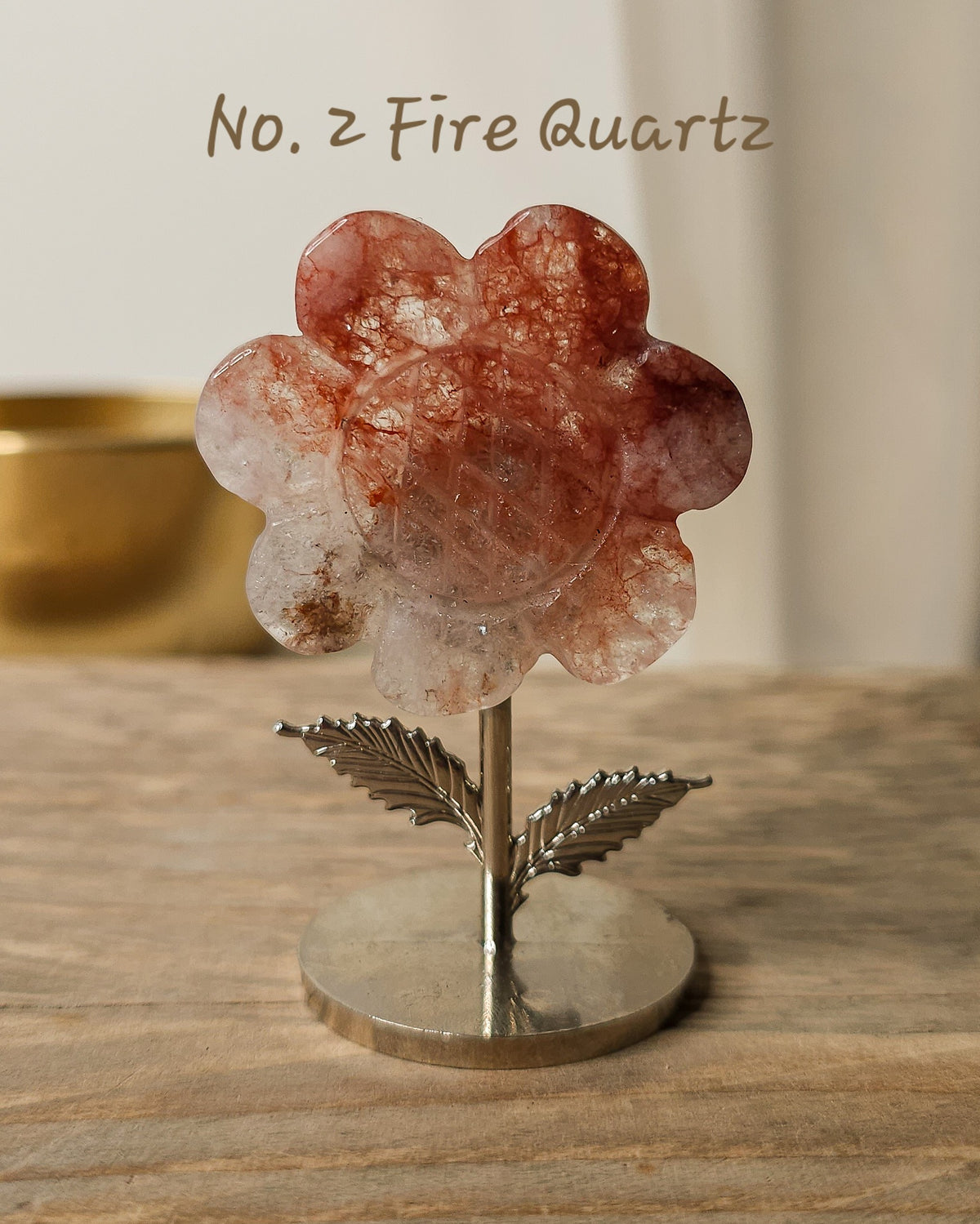 Crystal Flower Carving