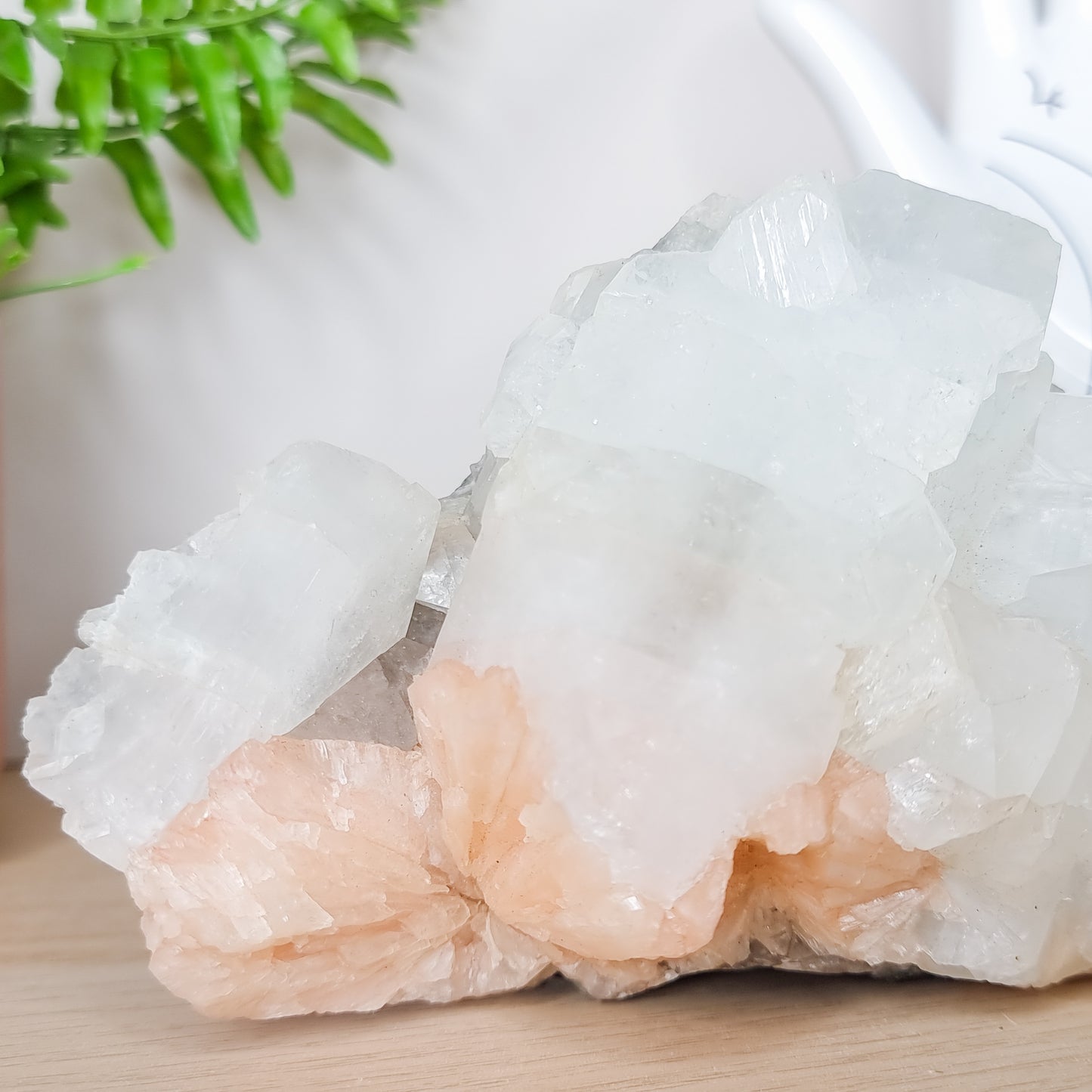 Apophylite with Stilbite Specimen