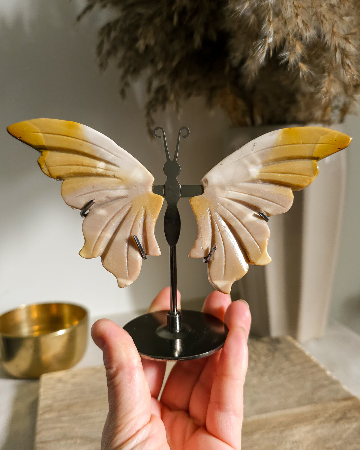 Mookaite Butterfly Wings On The Stand