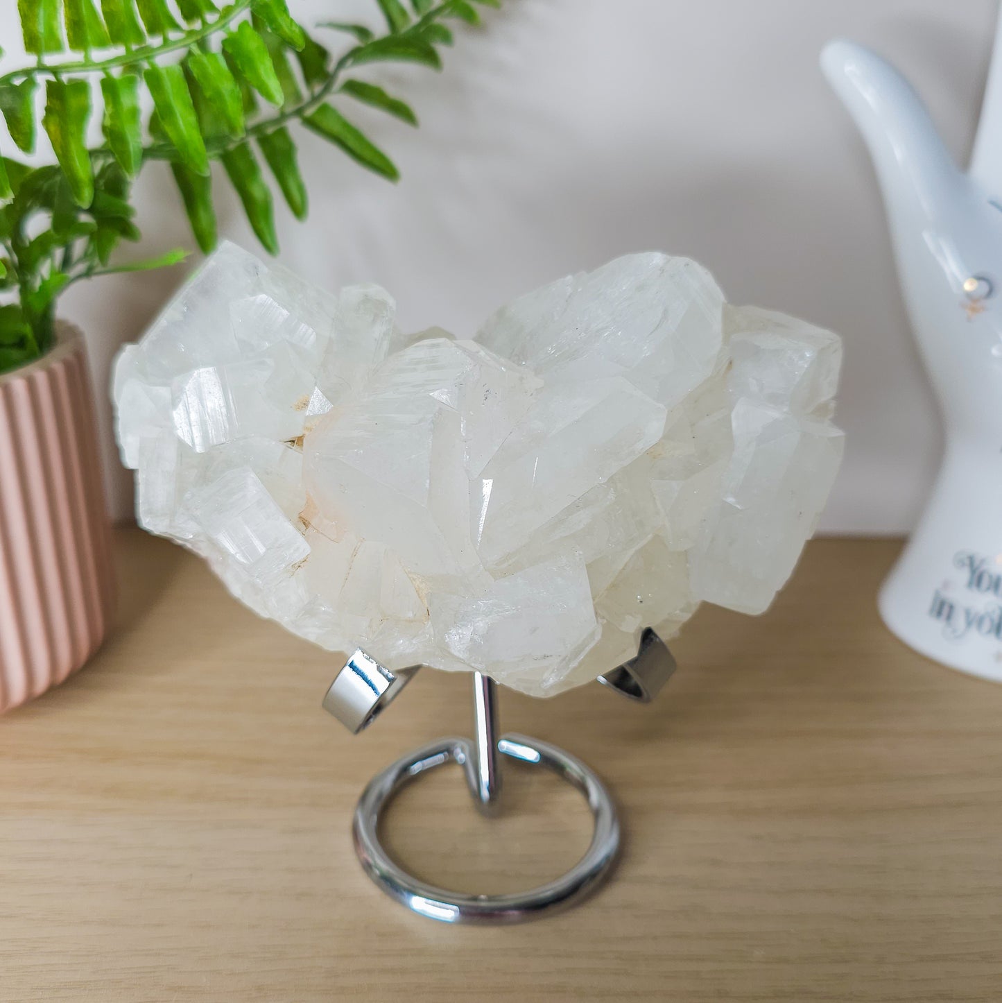 Apophylite with Stilbite Specimen