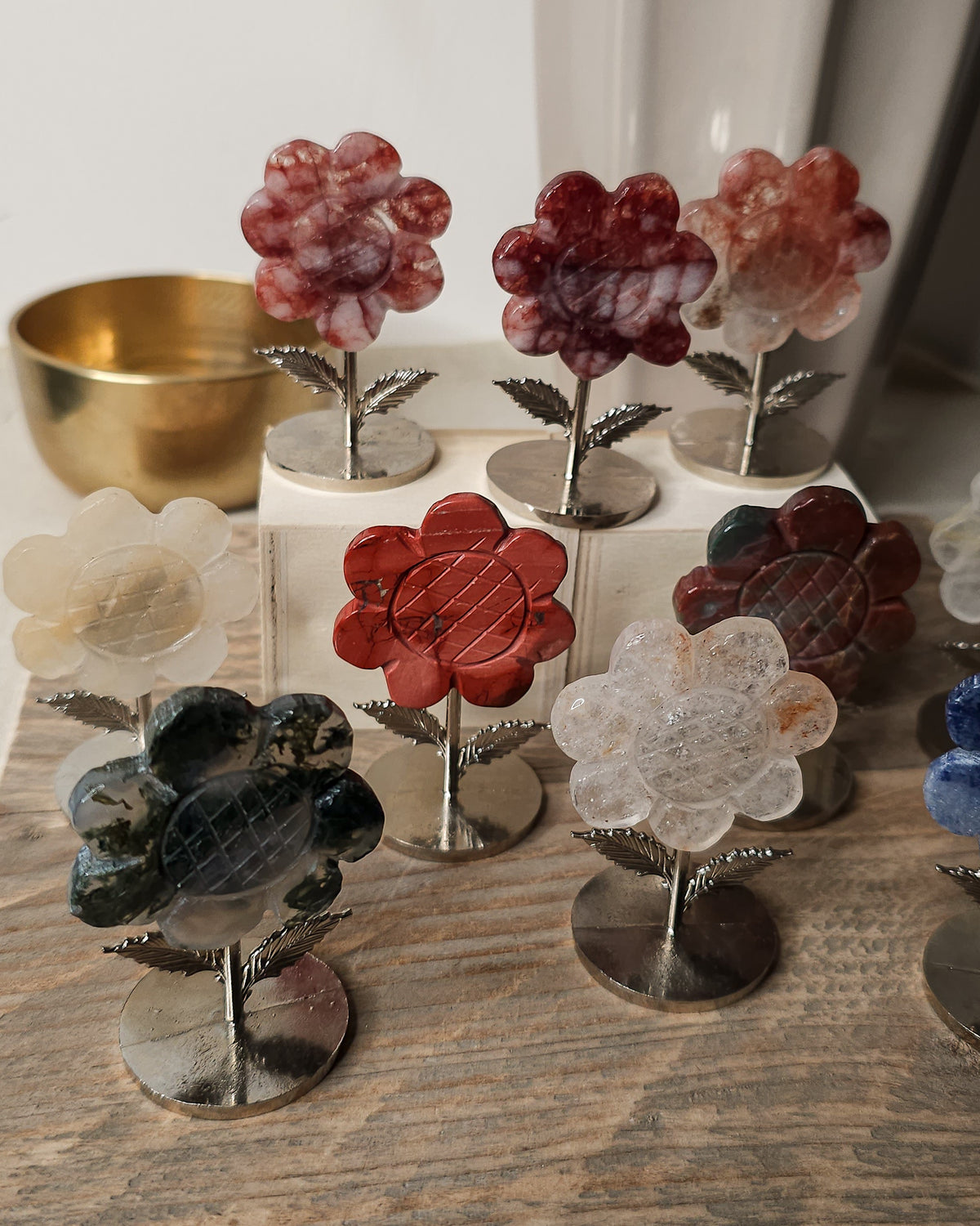 Crystal Flower Carving