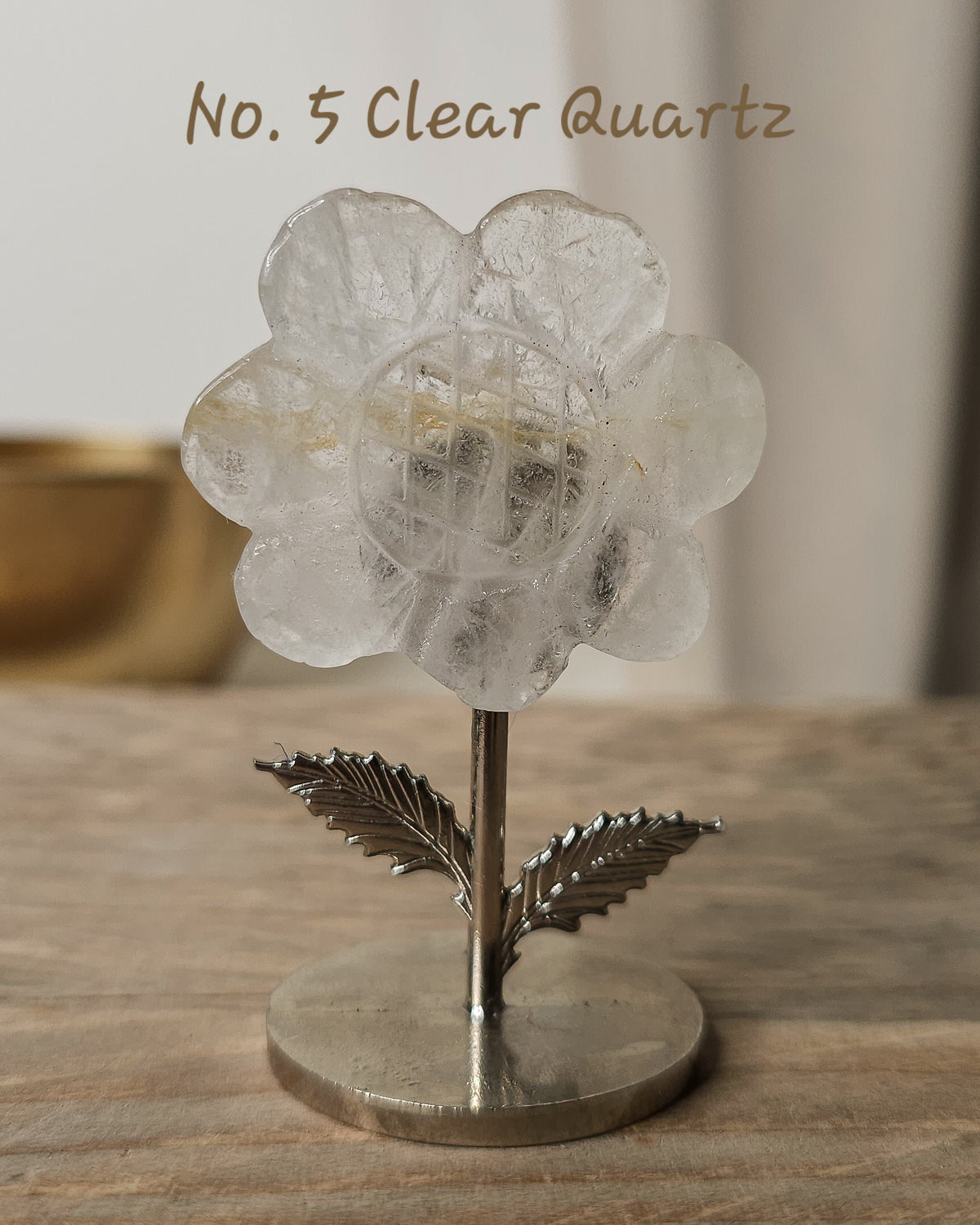 Crystal Flower Carving
