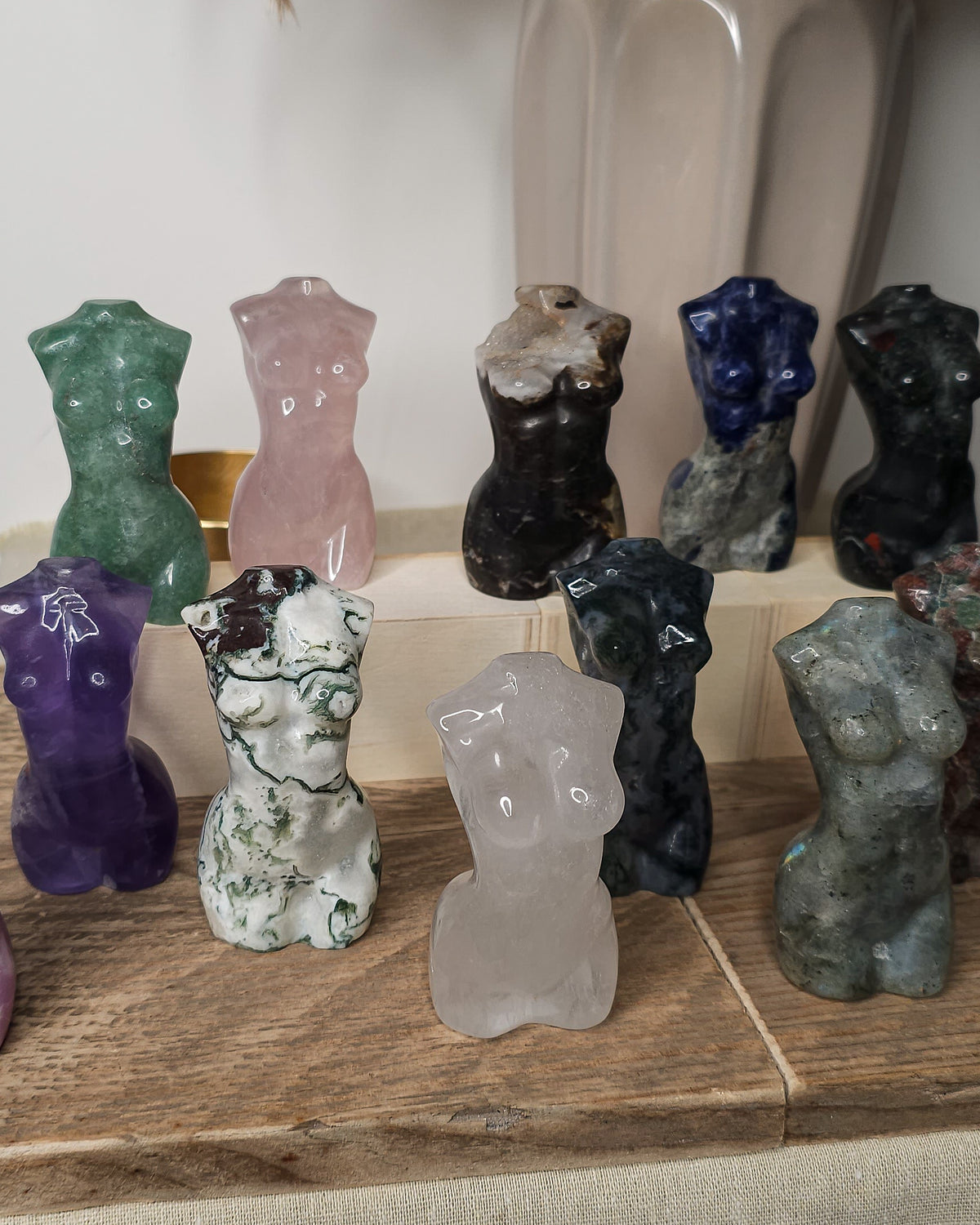 Crystal Goddess Body Carving
