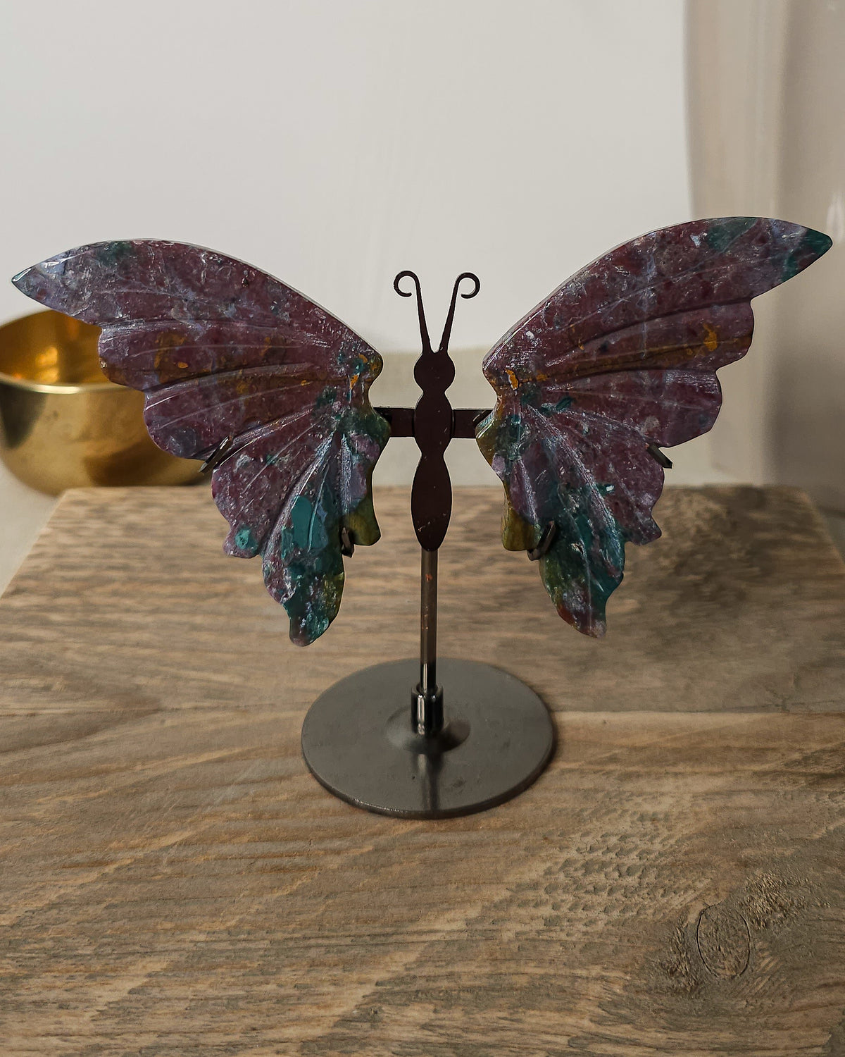 Jasper | Crystal Butterfly Wings On The Stand