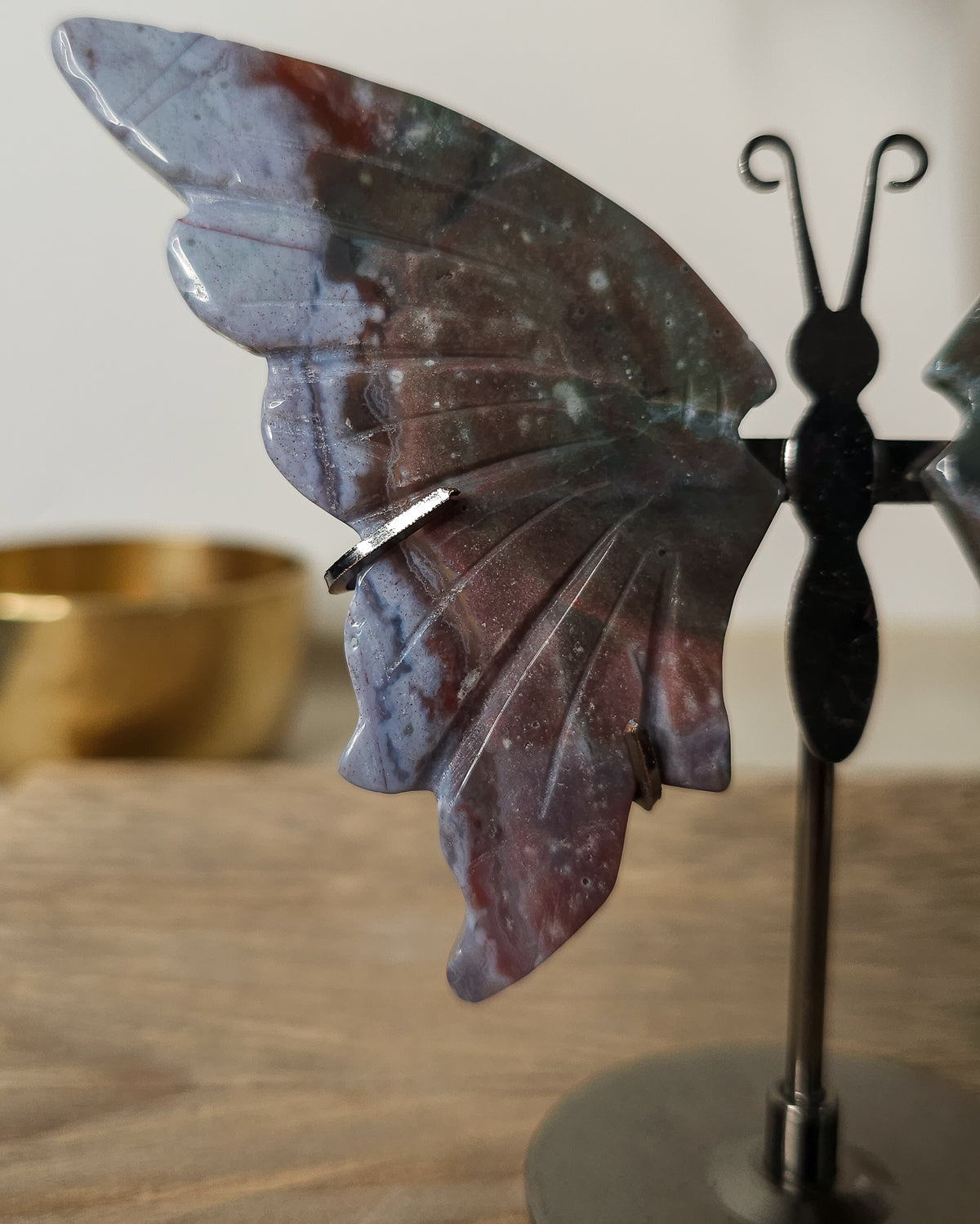 Jasper | Crystal Butterfly Wings On The Stand