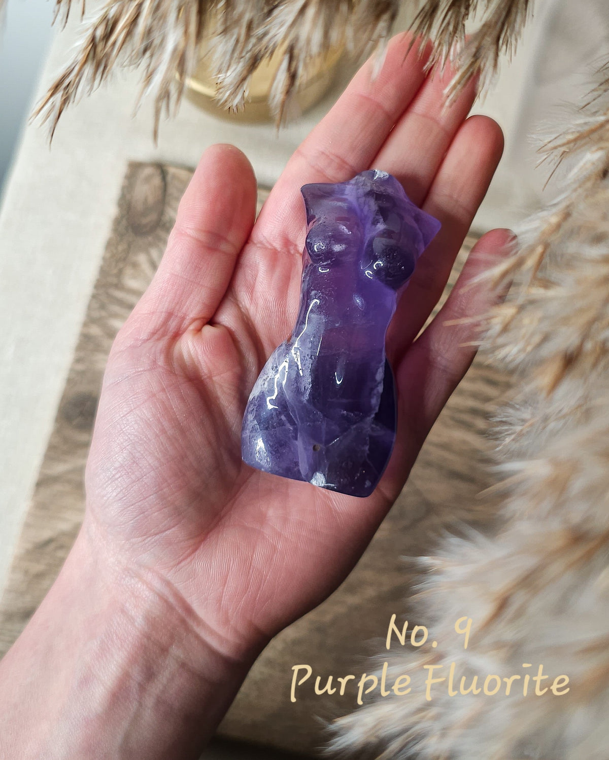 Crystal Goddess Body Carving