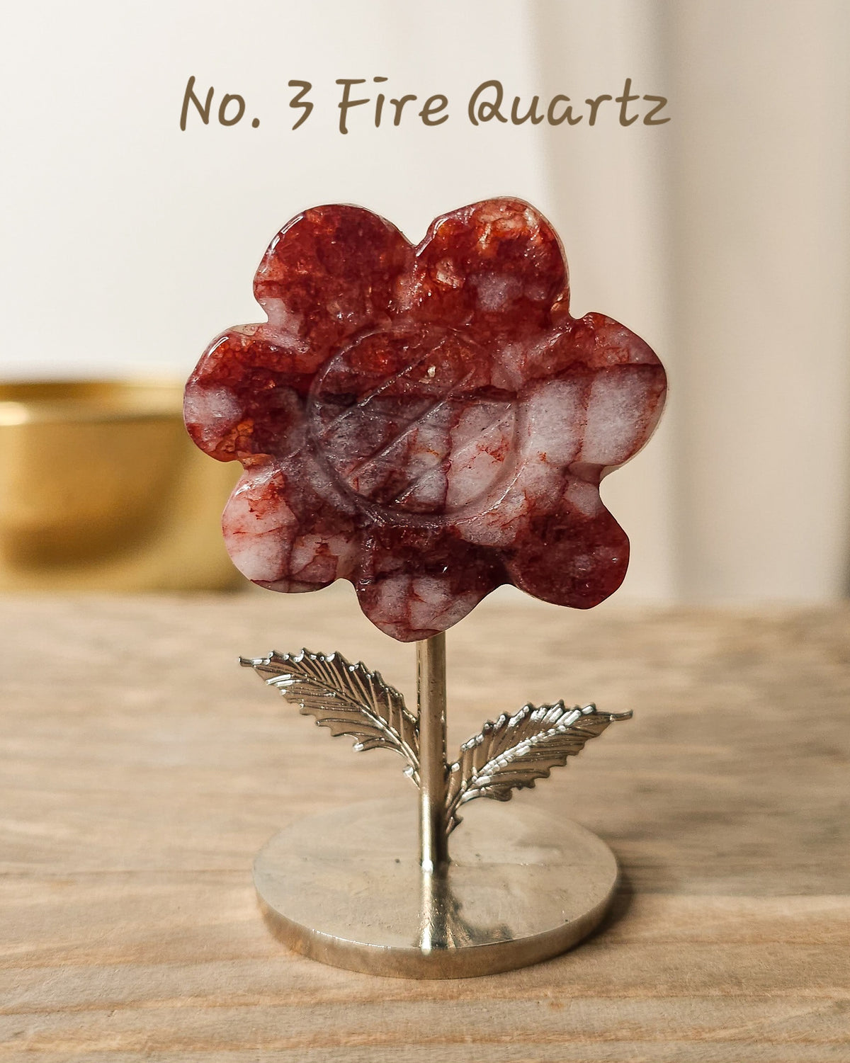Crystal Flower Carving