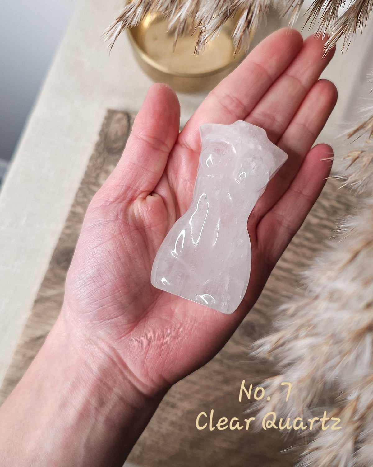 Crystal Goddess Body Carving