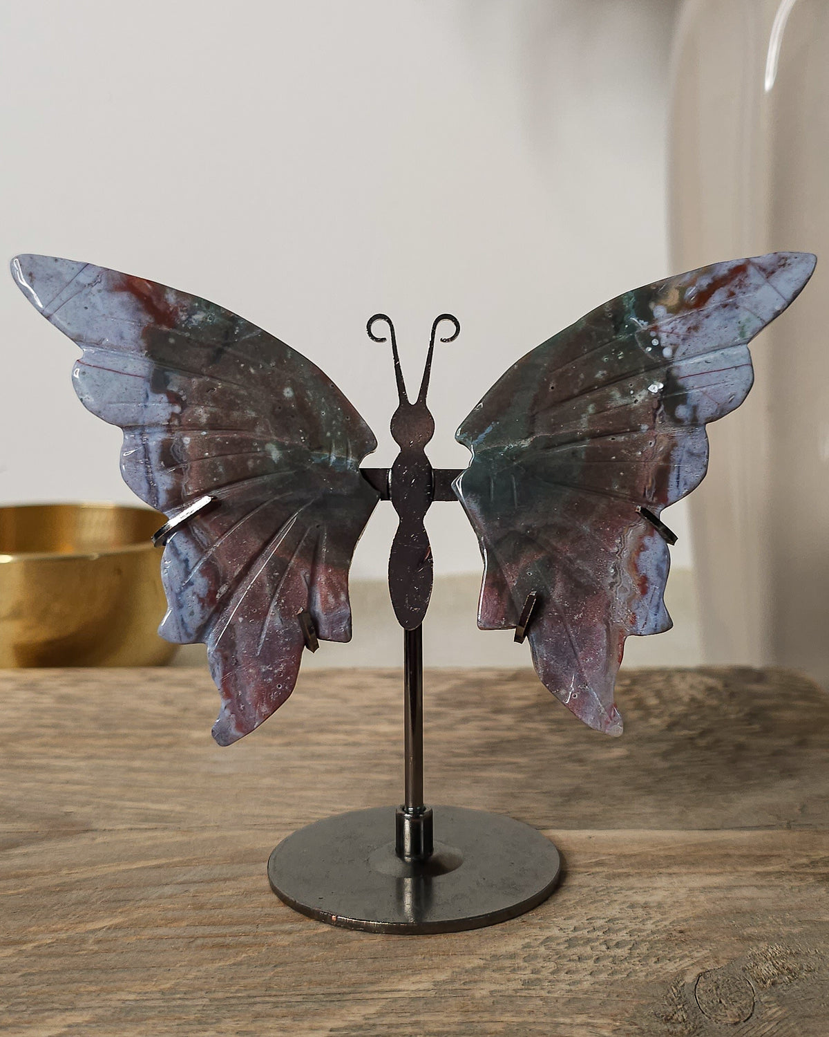 Jasper | Crystal Butterfly Wings On The Stand