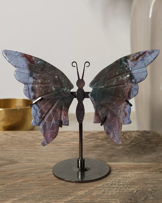 Jasper | Crystal Butterfly Wings On The Stand
