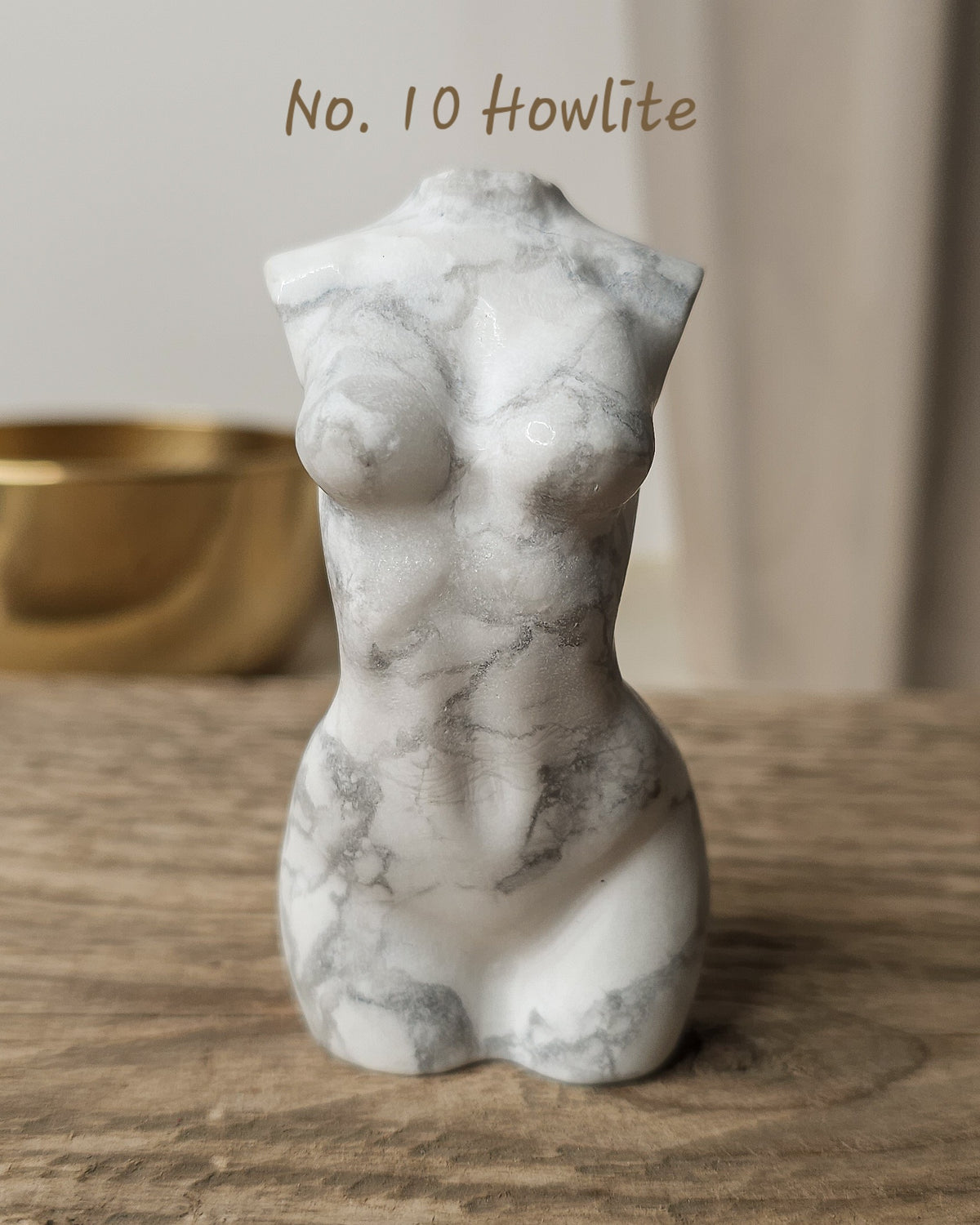 Crystal Goddess Body Carving