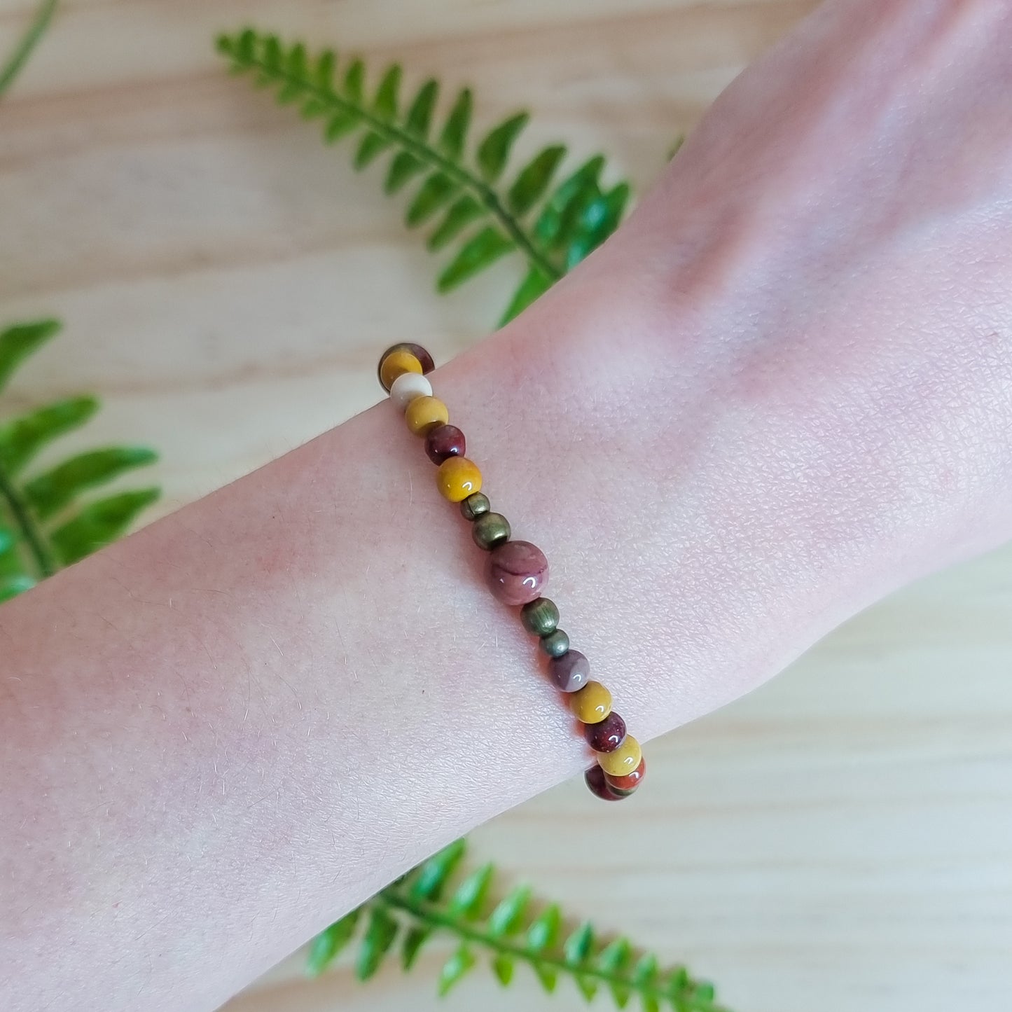 Mookaite bracelet