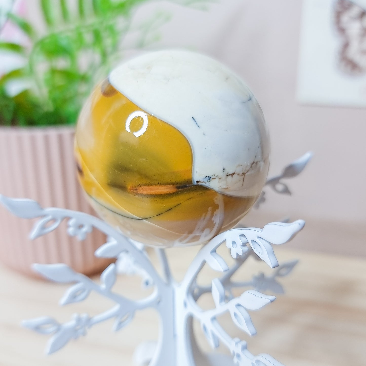 Mookaite sphere