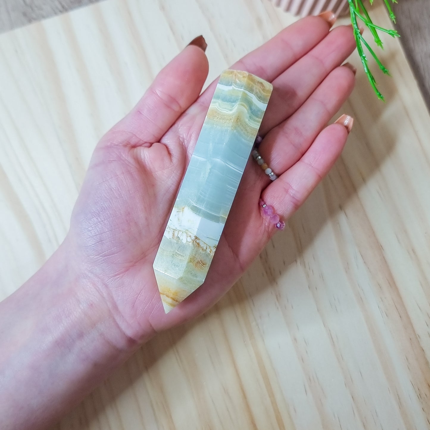 Banded Calcite Tower