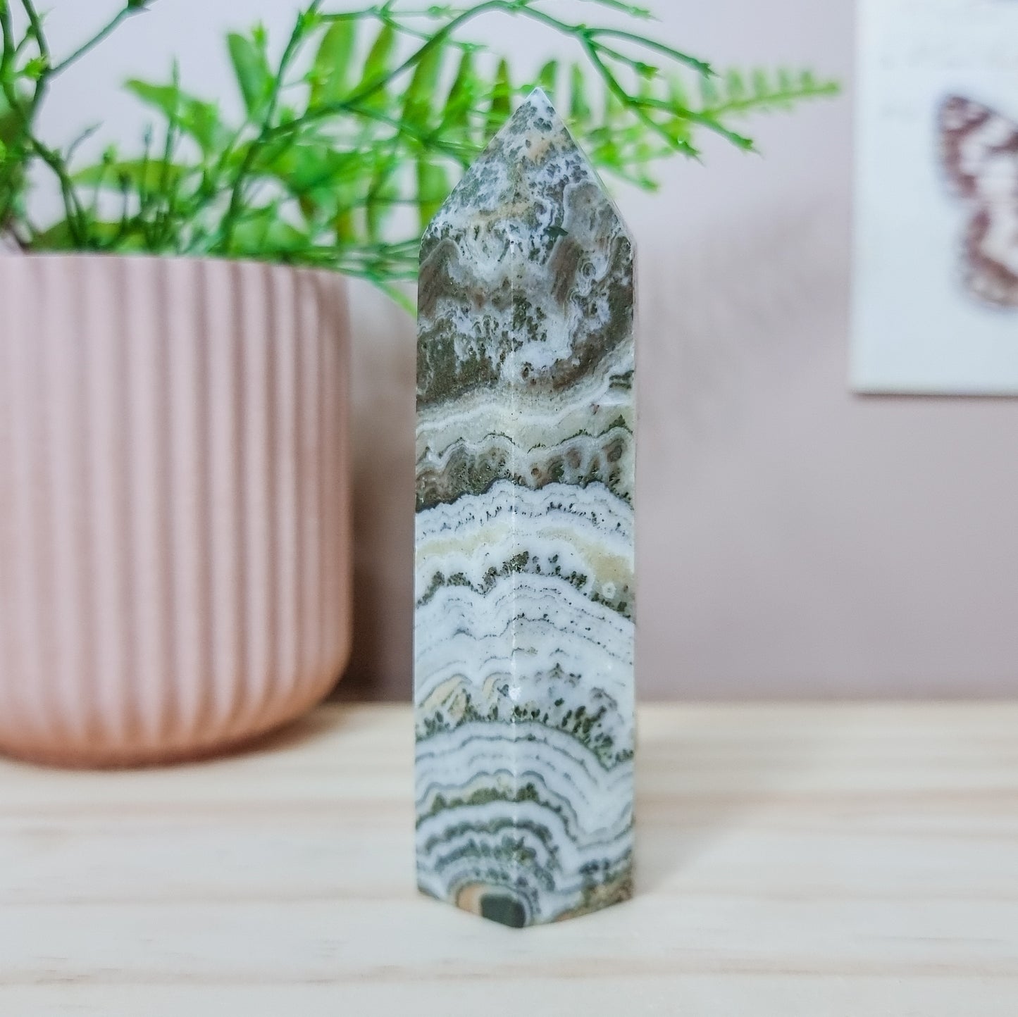 Dendritic Calcite Tower