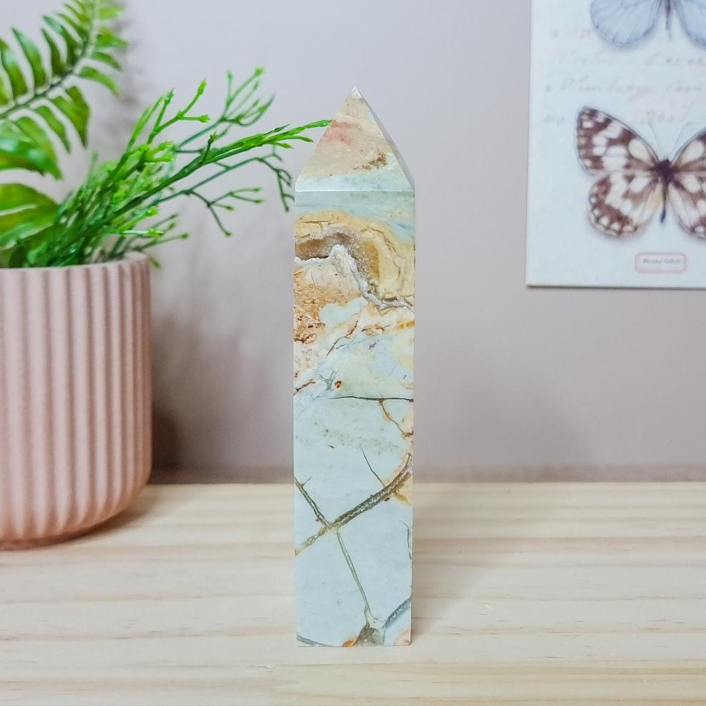 Brecciated Jasper Tower