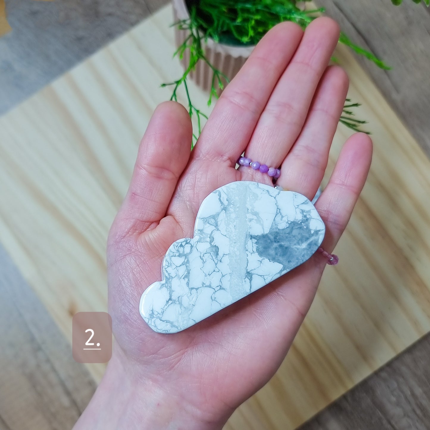 Howlite Clouds