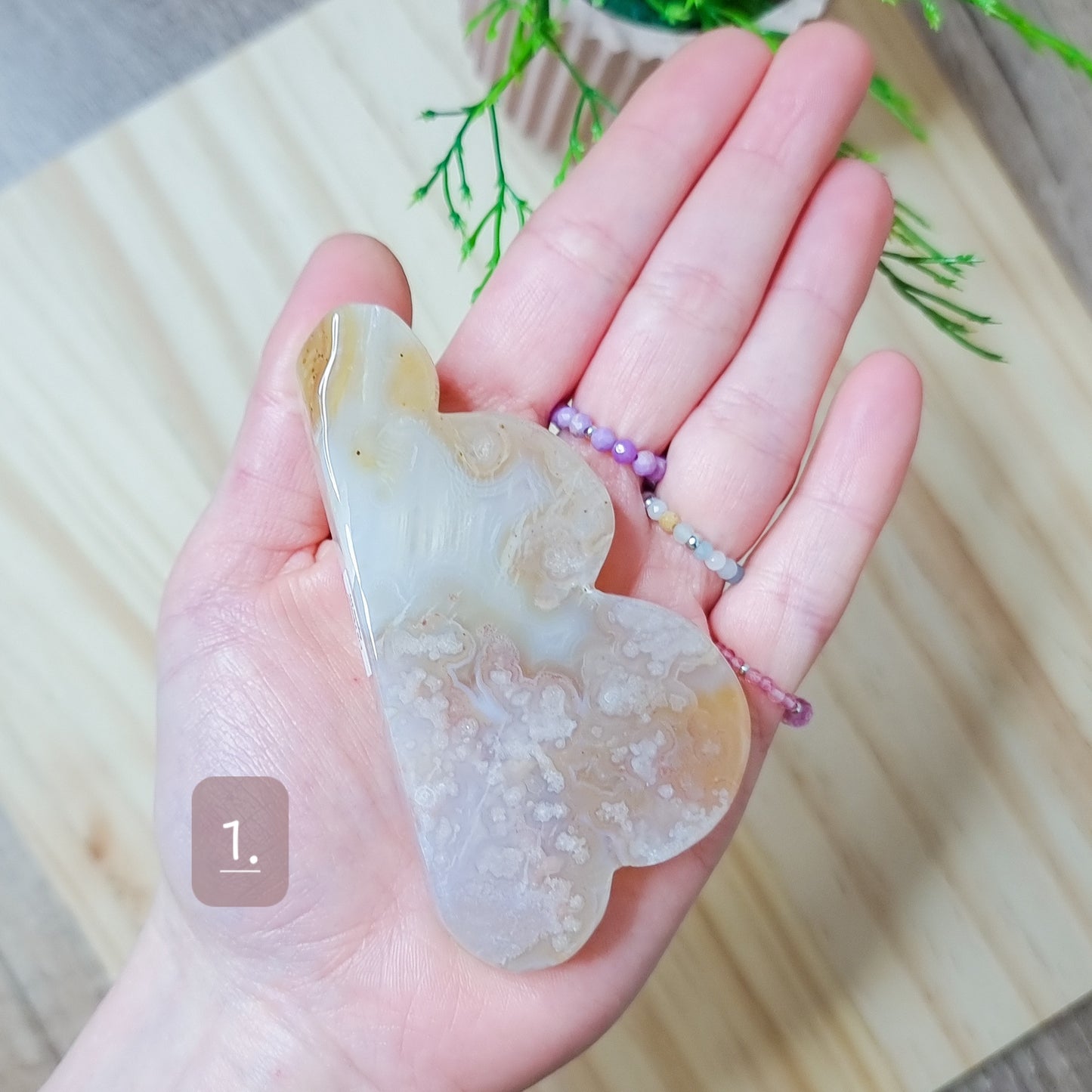 Flower Agate Clouds