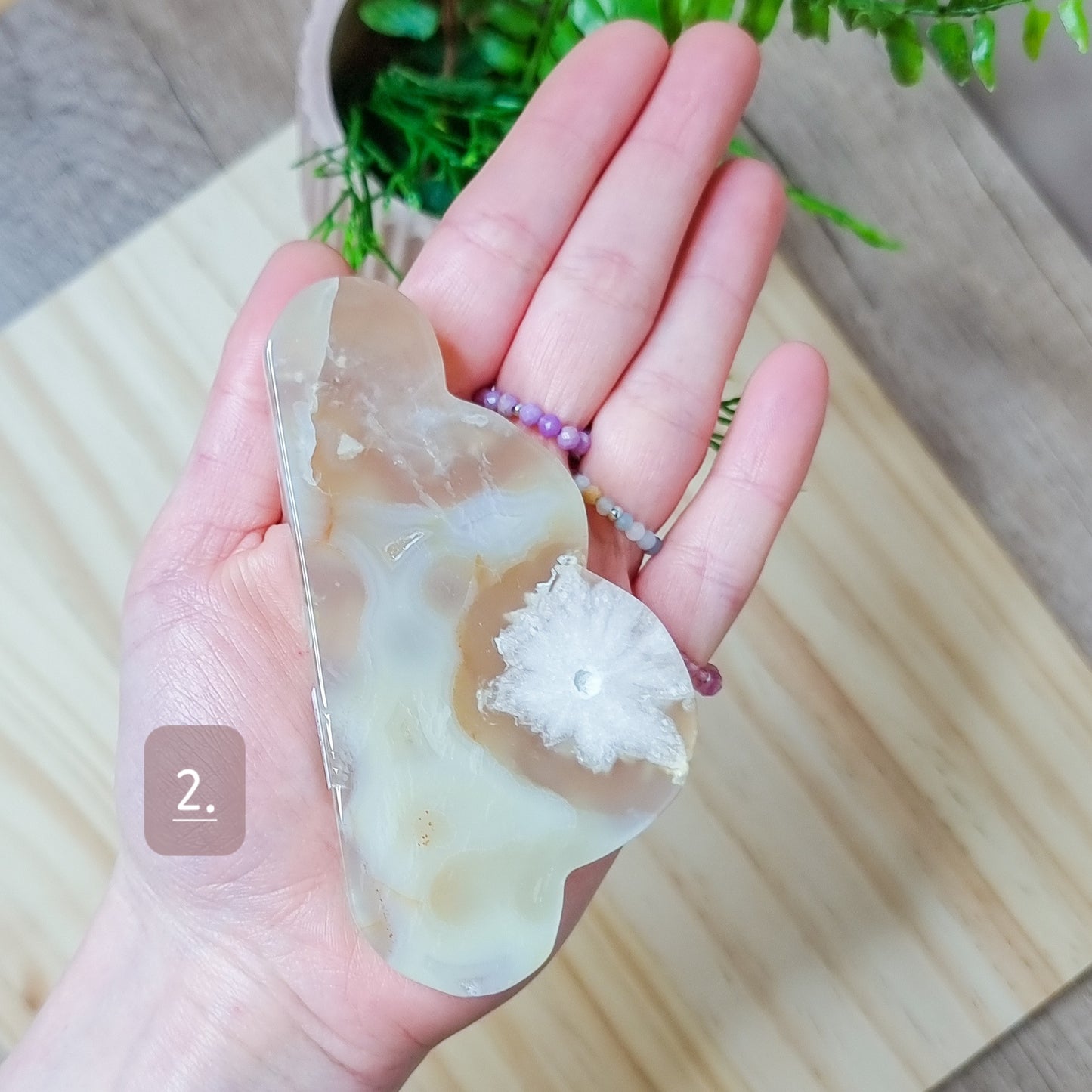 Flower Agate Clouds