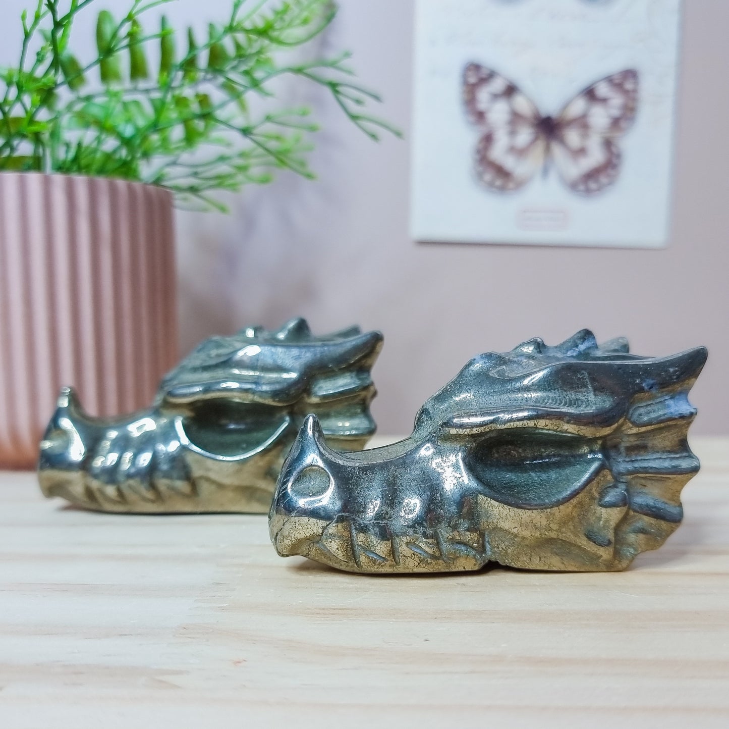 Pyrite Dragon Head