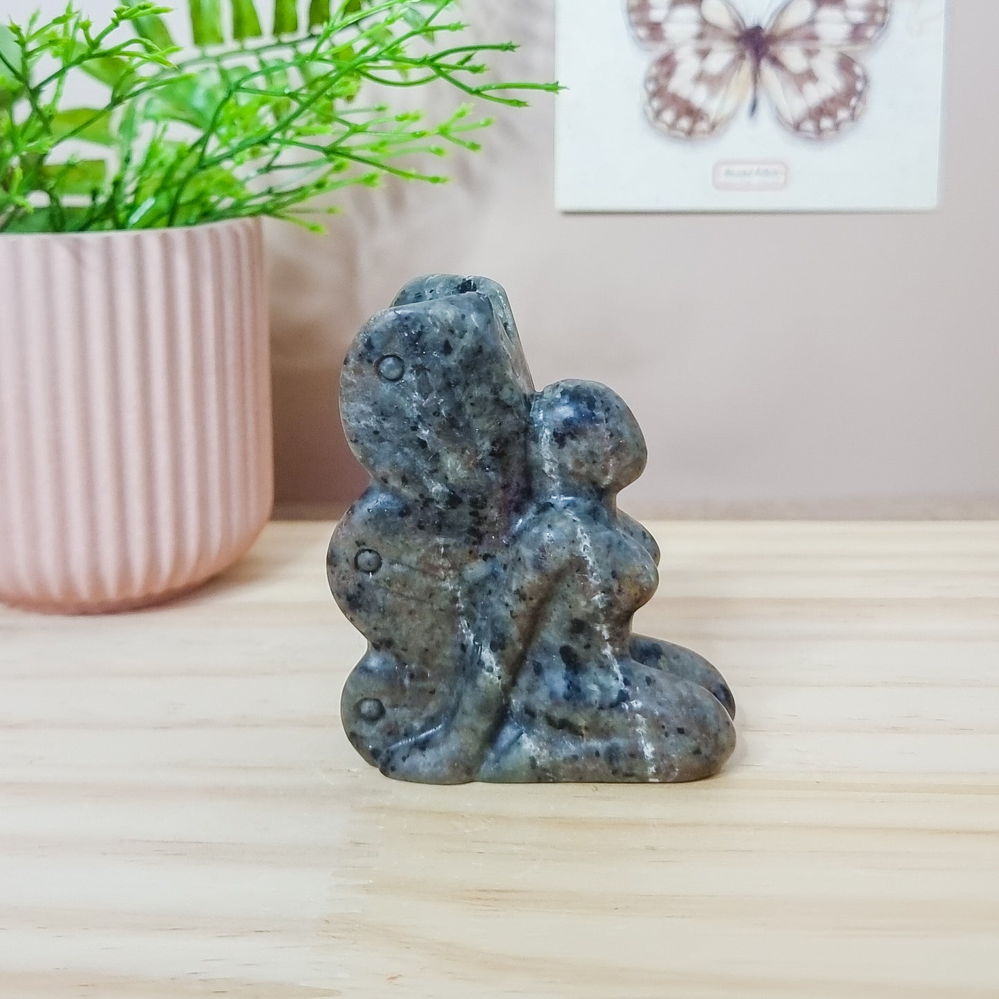 Foyalite with Fluorescent Sodalite Fairy