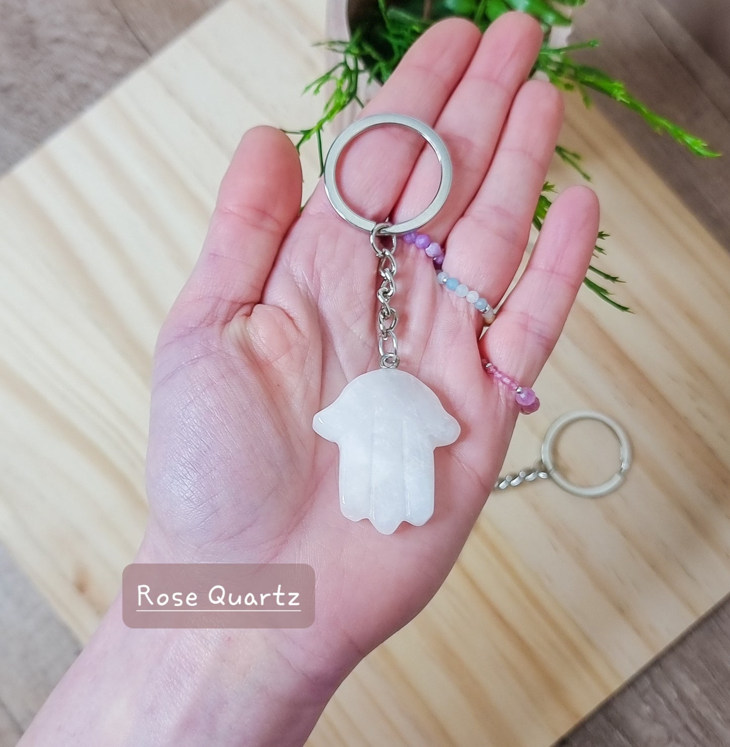 Hamsa Hand Keychain