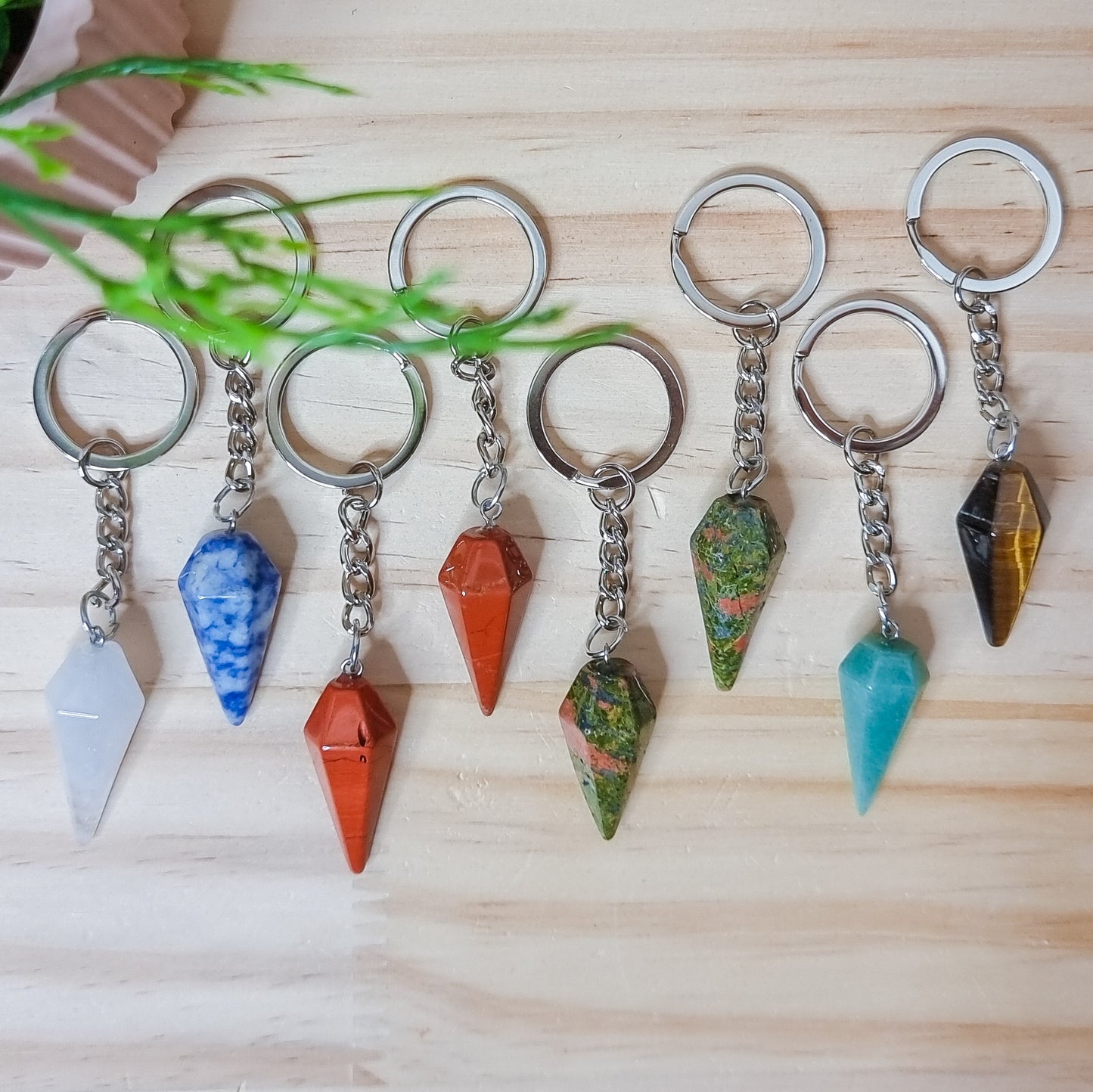 Crystal Pendulum Keyring