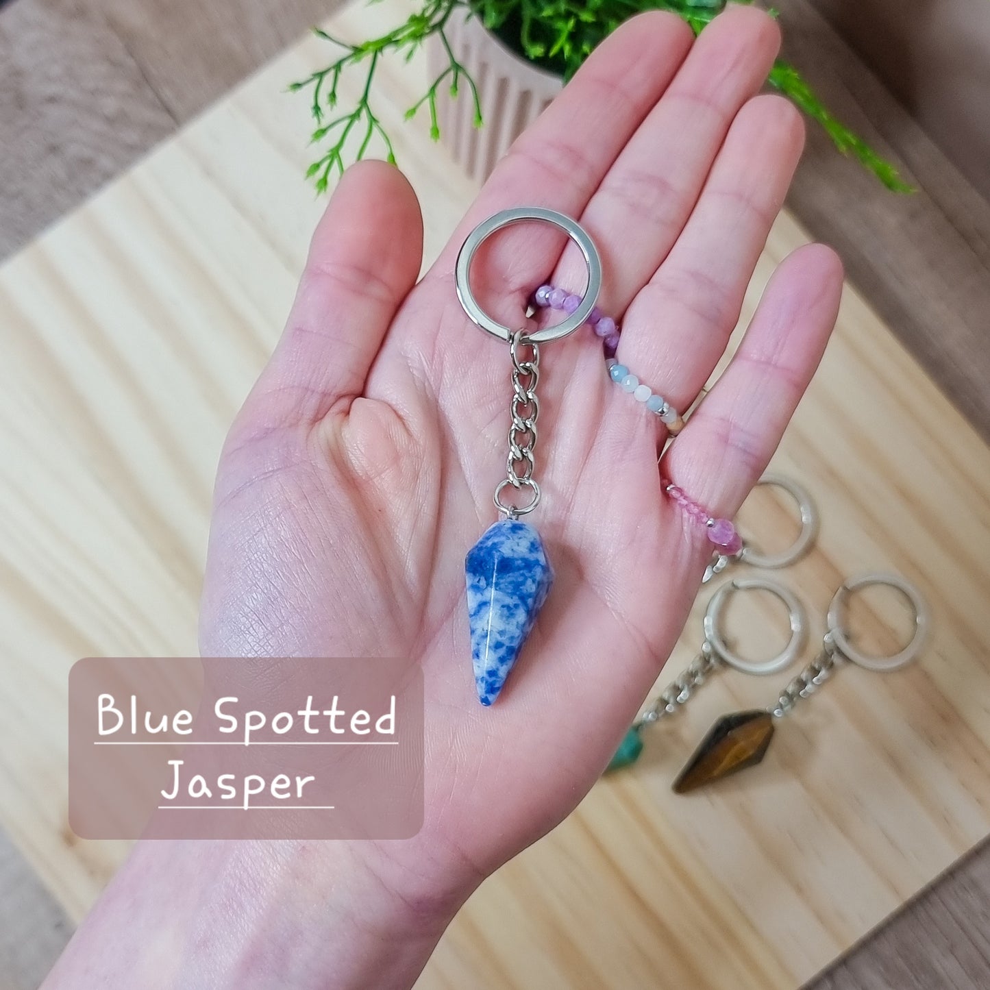 Crystal Pendulum Keyring