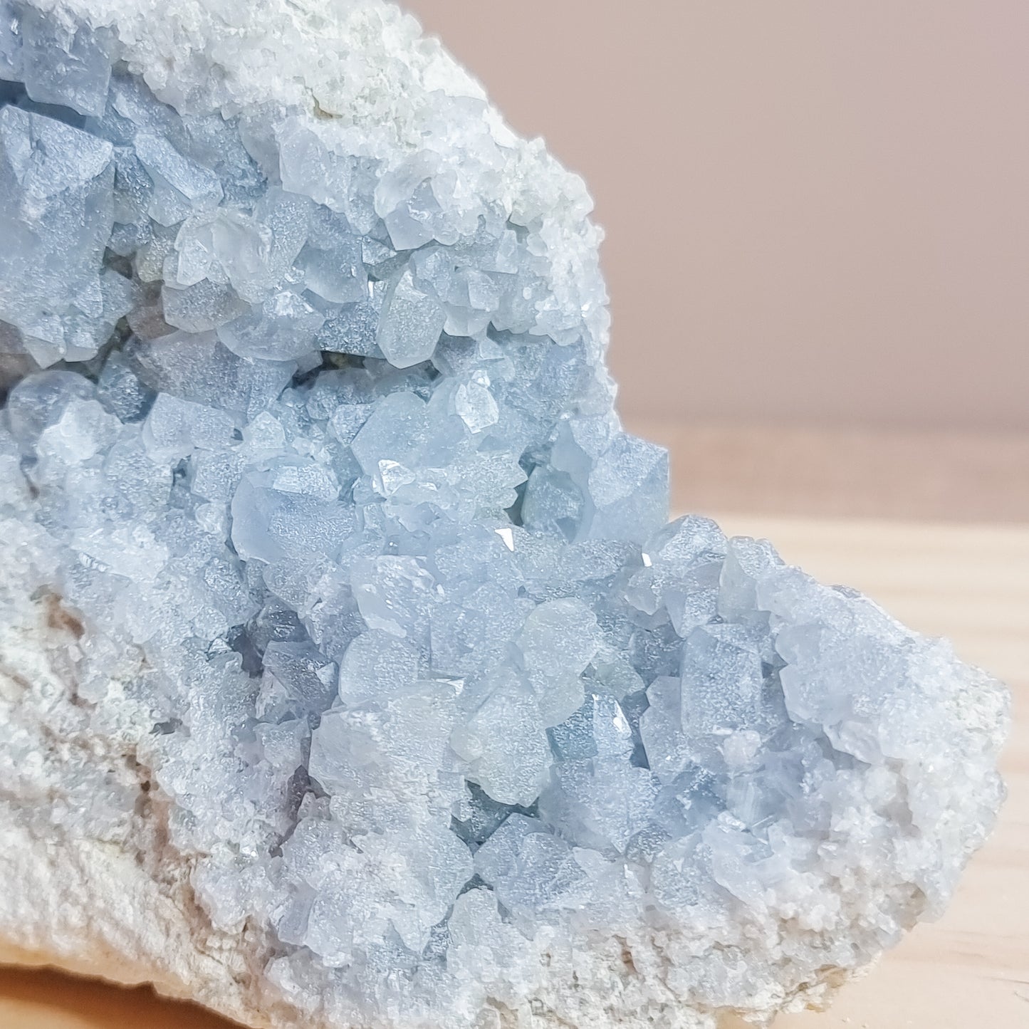 Celestite Geode Cluster