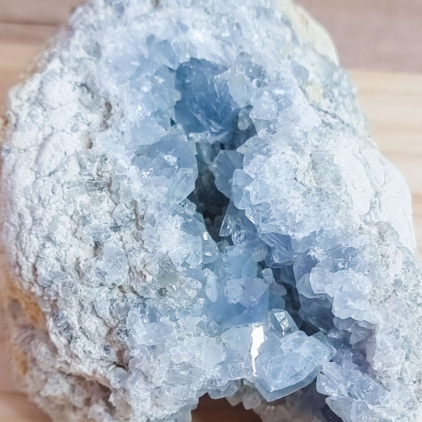 Celestite Geode Cluster